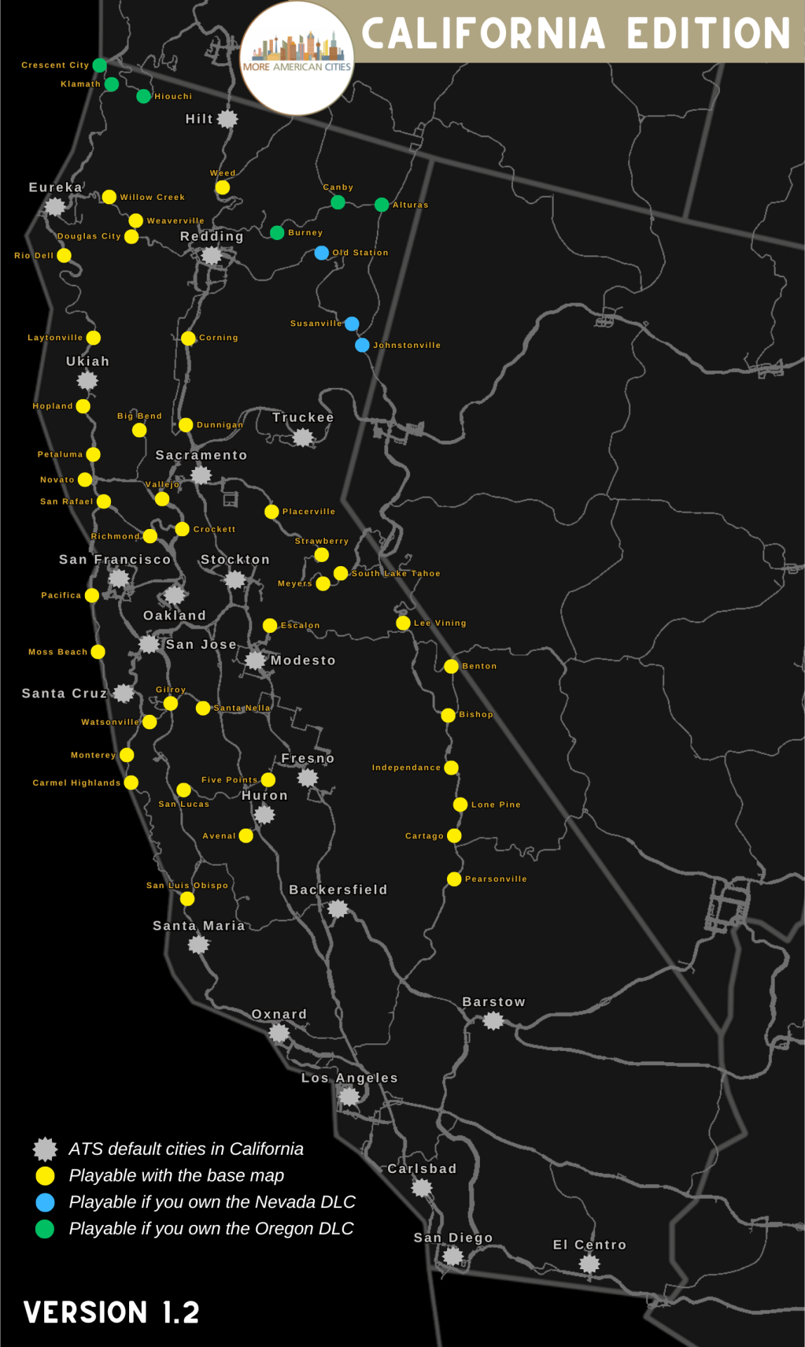 Mac california map 1